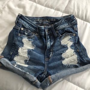 American Eagle high waisted shorts size 4